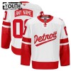 Lasten NHL Detroit Red Wings Pelipaita Custom Fanatics Premium NHL Stadium Series 2024-25 Valkoinen